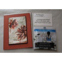Tea Bag Encaustic Greeting Cards - Get Well (or) Sending a Cup of Tea